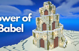 Minecraft BLENDR: Tower of Babel Minecraft Build