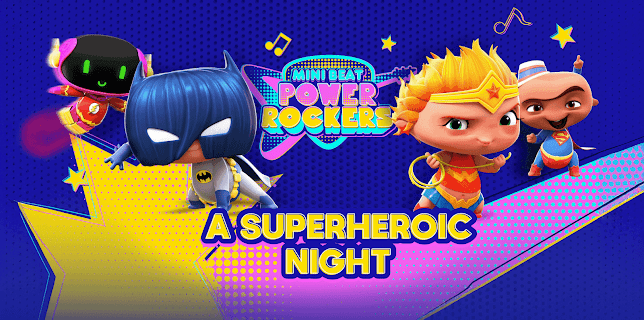 Mini Beat Power Rockers: A Superheroic Night (2024)