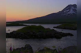 Sunrise Earth: Volcano Lagoon