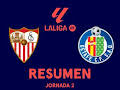 Resúmenes LALIGA EA Sports (T25/26): Sevilla - Getafe