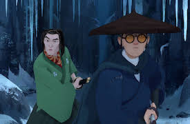 Blue Eye Samurai: A Fixed Number of Paths