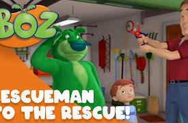 BOZ The Bear: BOZ: RescueMan to the Rescue!