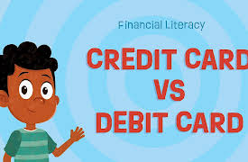 Finance 101 for Kids: Credit Card v Debit Card