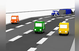 4 Cars: Colored cars: the obstacle race