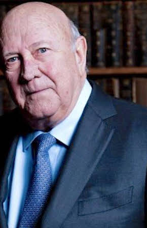 F.W. De Klerk as 