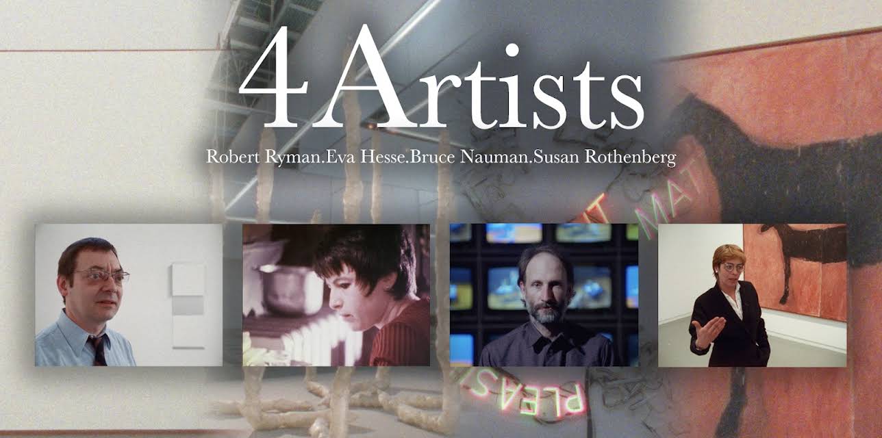 4 Artists: Robert Ryman, Eva Hesse, Bruce Nauman, Susan Rothenberg (1988)