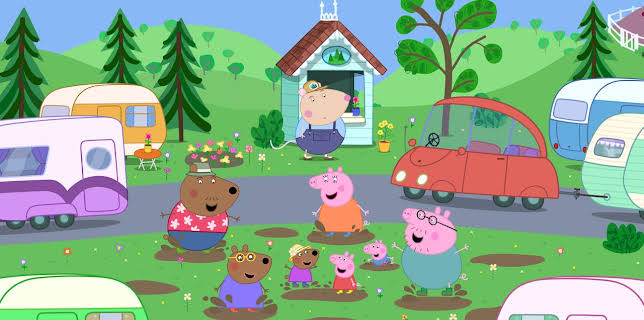 8:55 AM: Peppa Pig (S8 E26) (S8) | Channel 5 | 12/8 2025