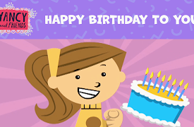 Yancy & Friends (Preschool): Yancy - Happy Birthday to You