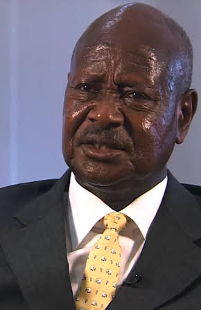 Yoweri Museveni as 