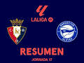 Resúmenes LALIGA EA Sports (T25/26): Osasuna - Alavés
