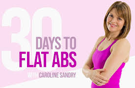 30 Days to Flat Abs with Caroline Sandry: Tutorial