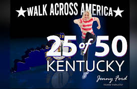 Walk Across America Program 50 Workouts / 50 States with Jenny Ford: 25 of 50 Kentucky | Walk Across America | Jenny Ford