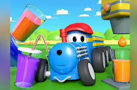 Learn with Ted The Train: Learn Colors and Animals with Ted The Train : Colorful Fun Drinks / The Farm