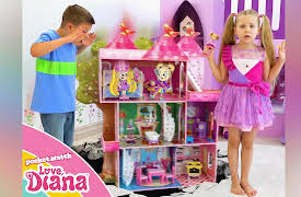 Love, Diana by pocket.watch: Destruction in Diana's Dollhouse Village!