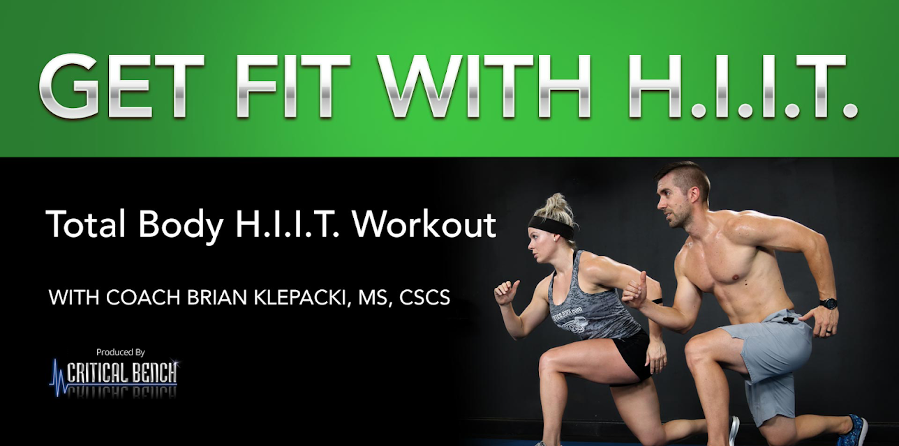 Total Body High Intensity Interval Training (H.I.I.T.) Workout