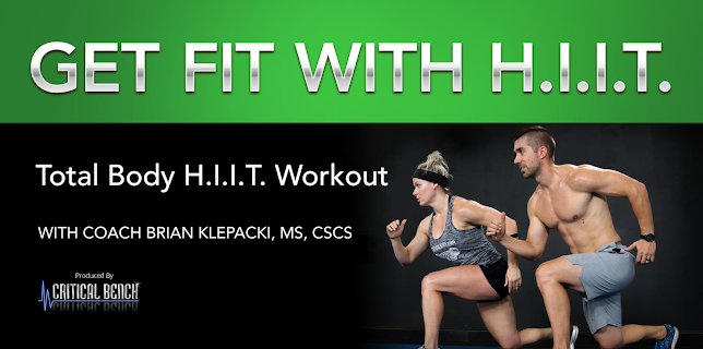 Total Body High Intensity Interval Training (H.I.I.T.) Workout