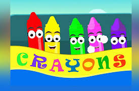Crayons Nursery Rhymes & Kids Songs: Colors song