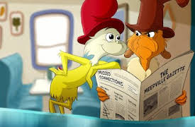 Gröna ägg och skinka: Här