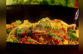 Guy's Big Bite: Cajun Chicken Alfredo