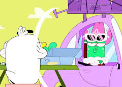 Duck and Frog