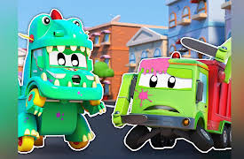 Car City : Dino Drives!: Dinosaur Prank / Unsteady Dinosaur