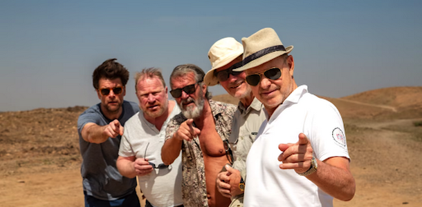 Gubbar på vift i Kanal 5:s nya serie "Bättre sent än aldrig"