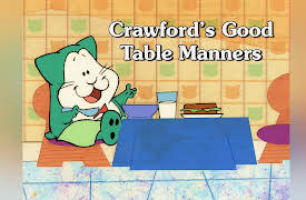 Crawford the Cat: Crawford's Good Table Manners