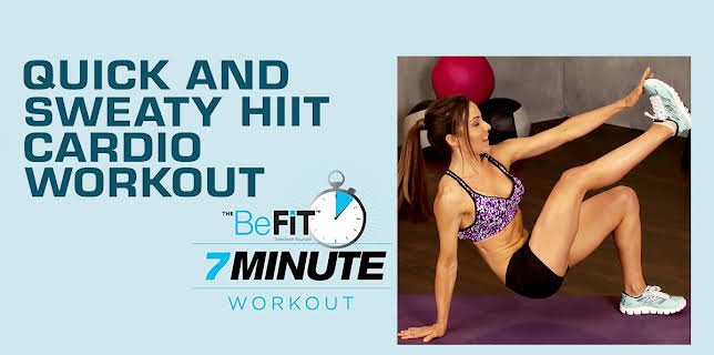 Quick and Sweaty HIIT Cardio Workout: 7 Minute Workout Series (2014)