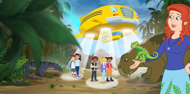 Den magiska skolbussen på nya äventyr