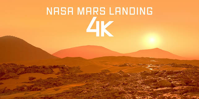 NASA Mars Landing: 4K