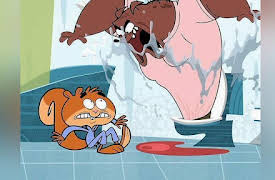 Scaredy Squirrel: Way of the Fish Lips / The Golden Paddleball