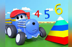 Learn with Ted The Train: Learn Numbers : The Pyramids / The Cookies