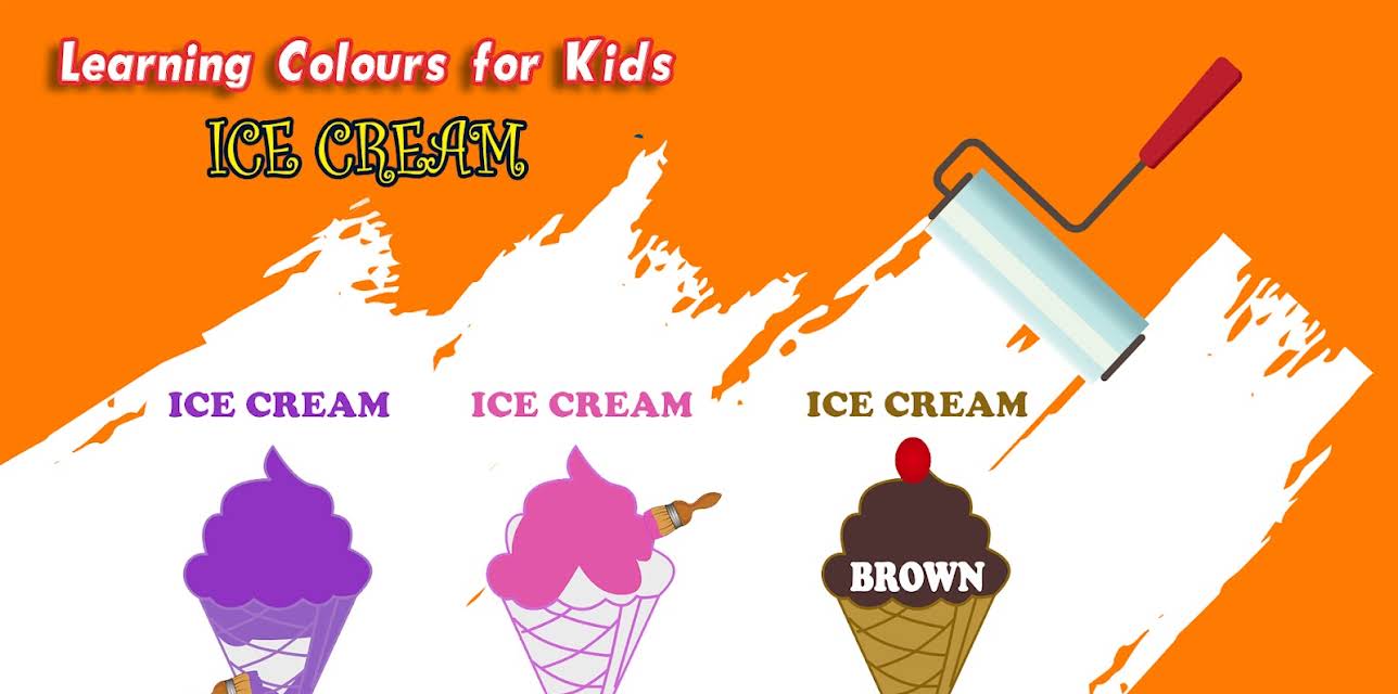 Learning Colors for Kids - Ice Cream