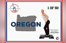 Step Across America and Learn to Step with Jenny Ford full length workouts: Oregon Newport 1 of 50