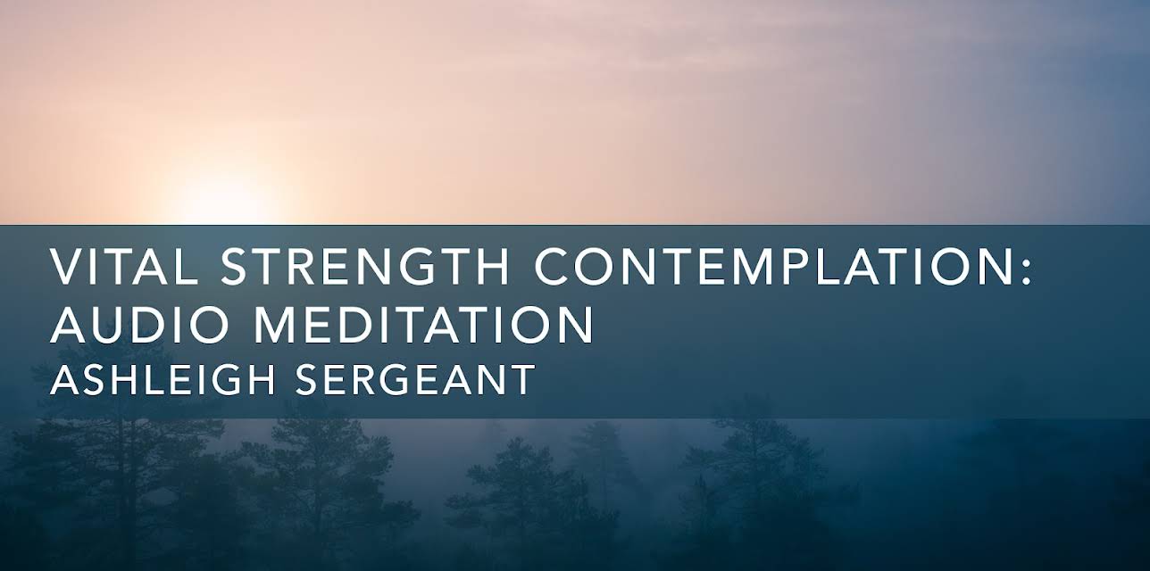 Vital Strength Contemplation: Audio Meditation (2020)