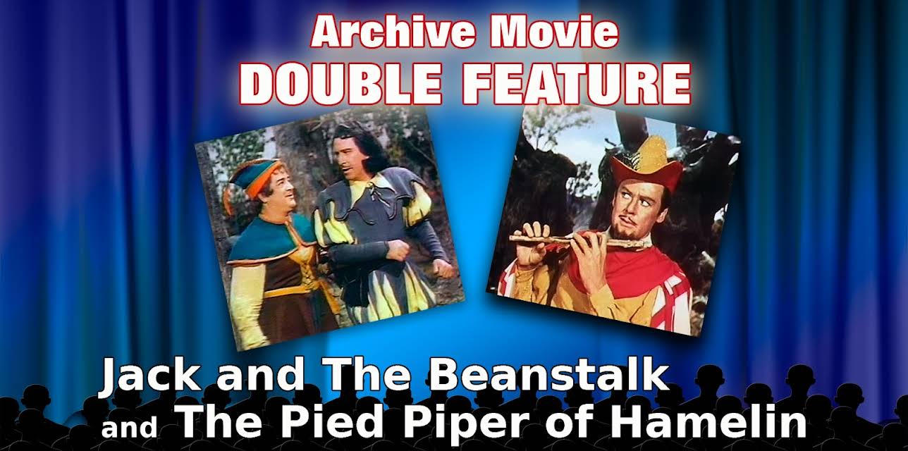 Archive Movie Double Feature - Jack And The Beanstalk & The Pied Piper Of Hamelin (1957)