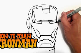 Cartooning Club How to Draw: How to Draw Iron Man