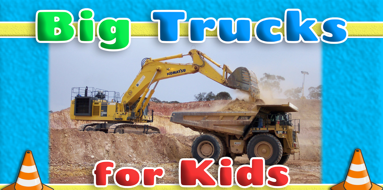 Big Trucks for Kids: Volume 1