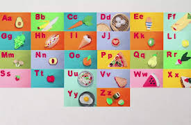 Little Woolly Vision: The Alphabet - Food