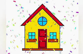 Ria Rabbit Drawing For Kids: Learn To Draw A House