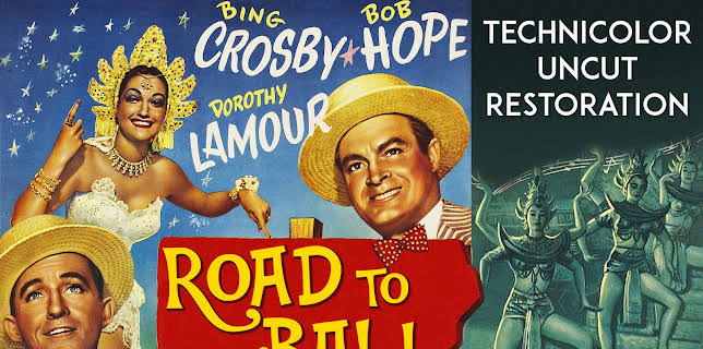 Road To Bali - Bing Crosby, Bob Hope, Dorothy Lamour, Technicolor Uncut Restoration (1952)