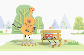 Guitar and Drum: Season 1: The Skating Festival