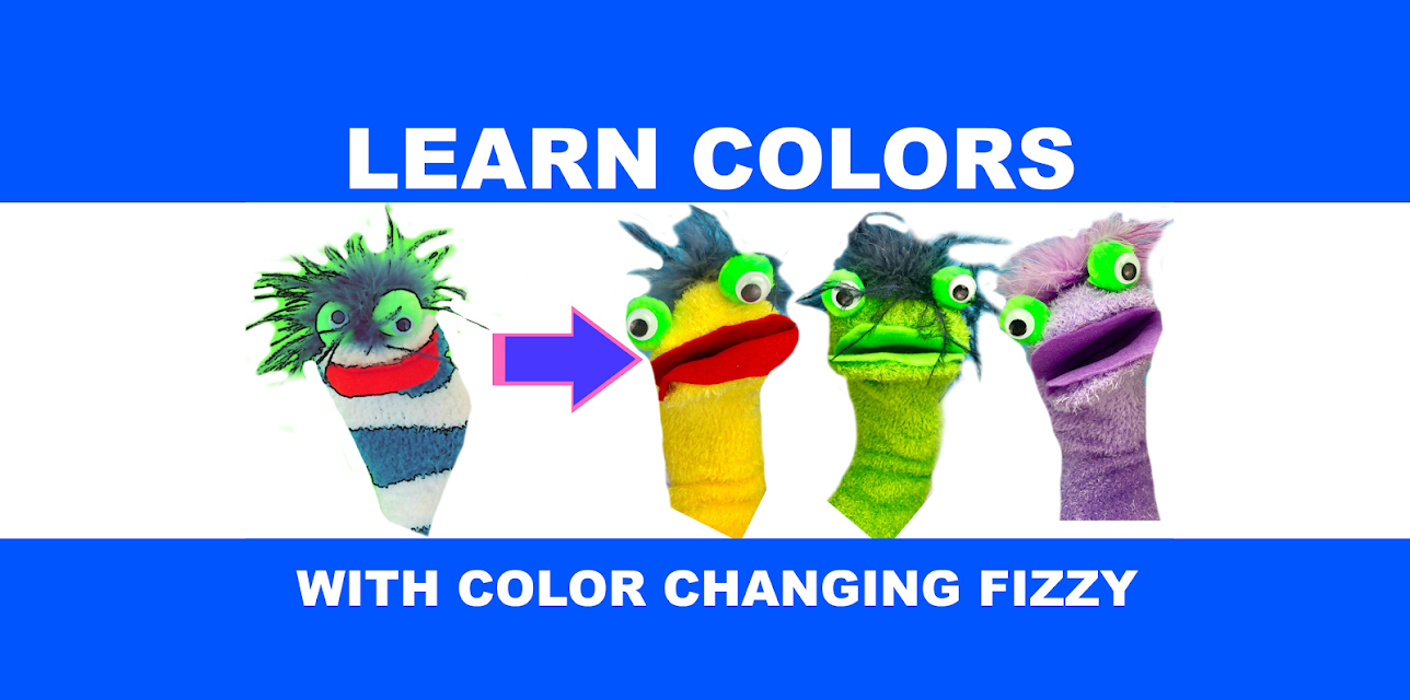 Learn Colors with Color Changing Fizzy - Fizzy Toy Show
