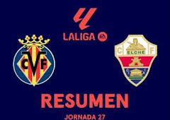 Resúmenes LALIGA EA Sports (T25/26): Villarreal - Elche