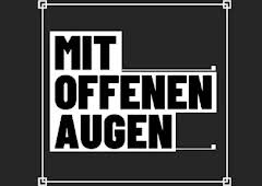 Mit offenen Augen