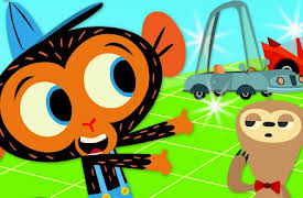 Mr. Monkey, Monkey Mechanic - Super Simple: Mr. Sloth's Car is Too Fast & Ms. Rabbit's Car is Too Slow
