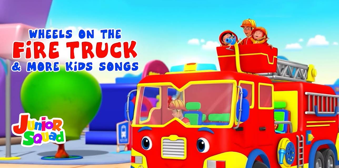 Wheels on The Firetruck & More Kids Songs - Junior Squad (2022)