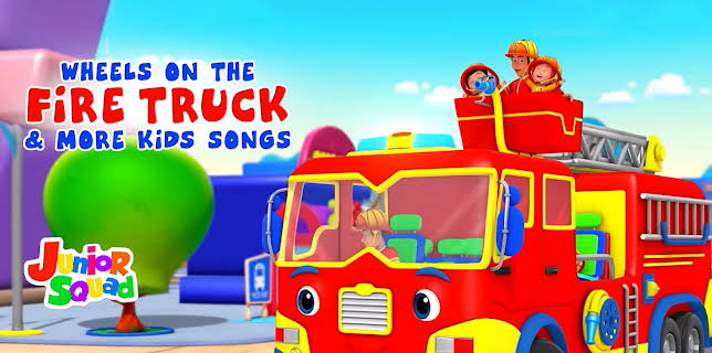 Wheels on The Firetruck & More Kids Songs - Junior Squad (2022)