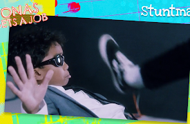 Yonas Gets a Job!: Stuntman