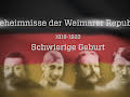 Geheimnisse der Weimarer Republik